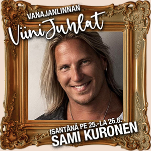 Vanajanlinnan Viinijuhlat 25.-26.8.2023 isäntänä Sami Kuronen